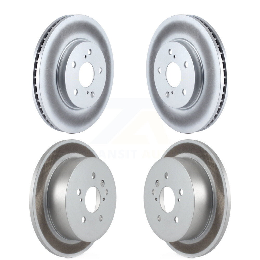 [Avant + Arrière] Kit de disque (revêtu) de frein pour 2004-2010 Toyota Sienna KG-100918