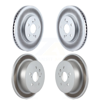 [Avant + Arrière] Kit de disque (revêtu) de frein pour 2004-2010 Toyota Sienna KG-100918