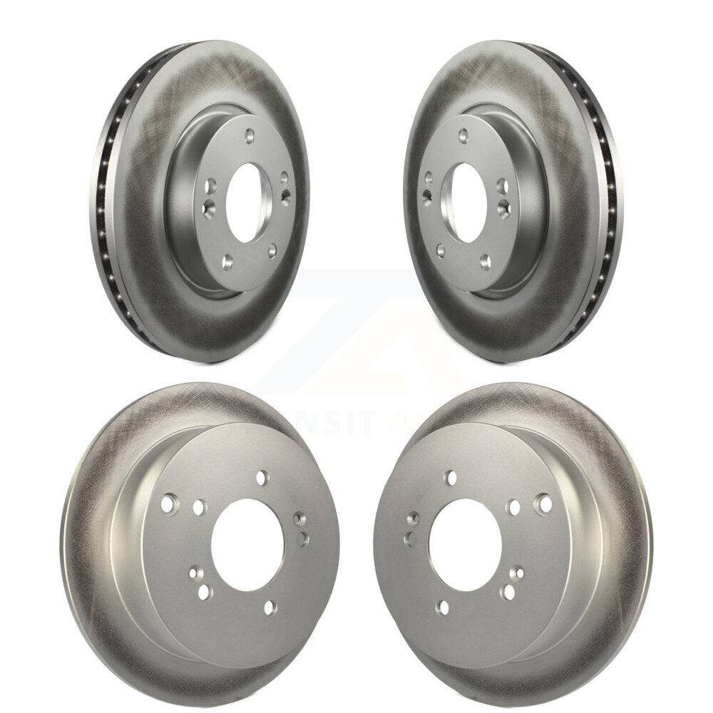 [Avant + Arrière] Kit de disque (revêtu) de frein pour Kia Sportage Hyundai Tucson KG-100920