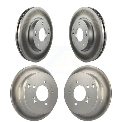 [Avant + Arrière] Kit de disque (revêtu) de frein pour Kia Sportage Hyundai Tucson KG-100920
