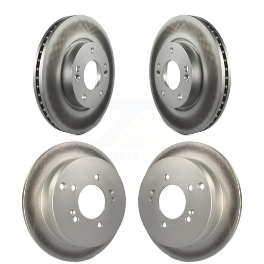 [Avant + Arrière] Kit de disque (revêtu) de frein pour Kia Sportage Hyundai Tucson KG-100920