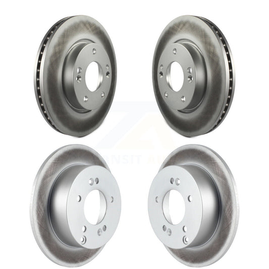 [Avant + Arrière] Kit de disque (revêtu) de frein pour 2010-2012 Kia Rondo KG-100922