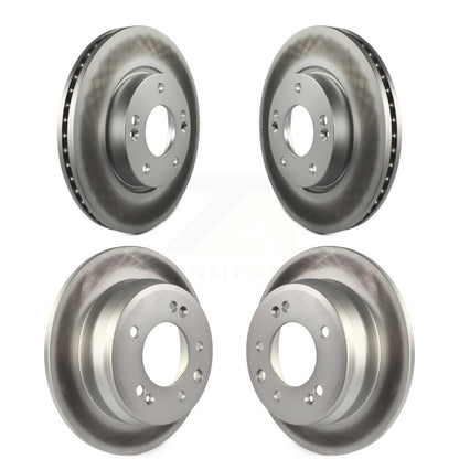 [Avant + Arrière] Kit de disque (revêtu) de frein pour Hyundai Elantra Tucson Kia Sportage KG-100924