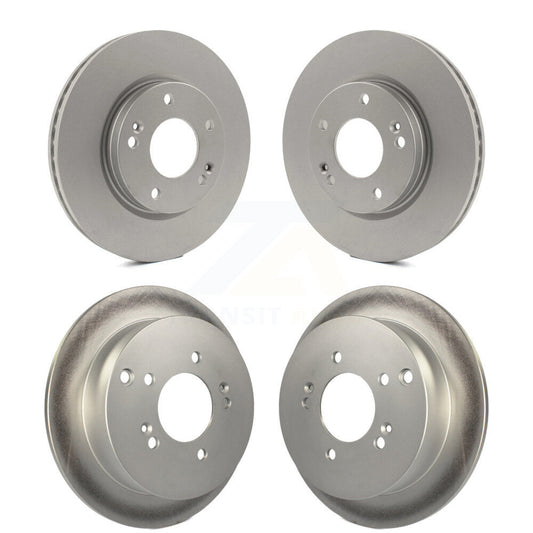 [Avant + Arrière] Kit de disque (revêtu) de frein pour 2001-2006 Hyundai Santa Fe avec 276mm Diameter Rotor KG-100926