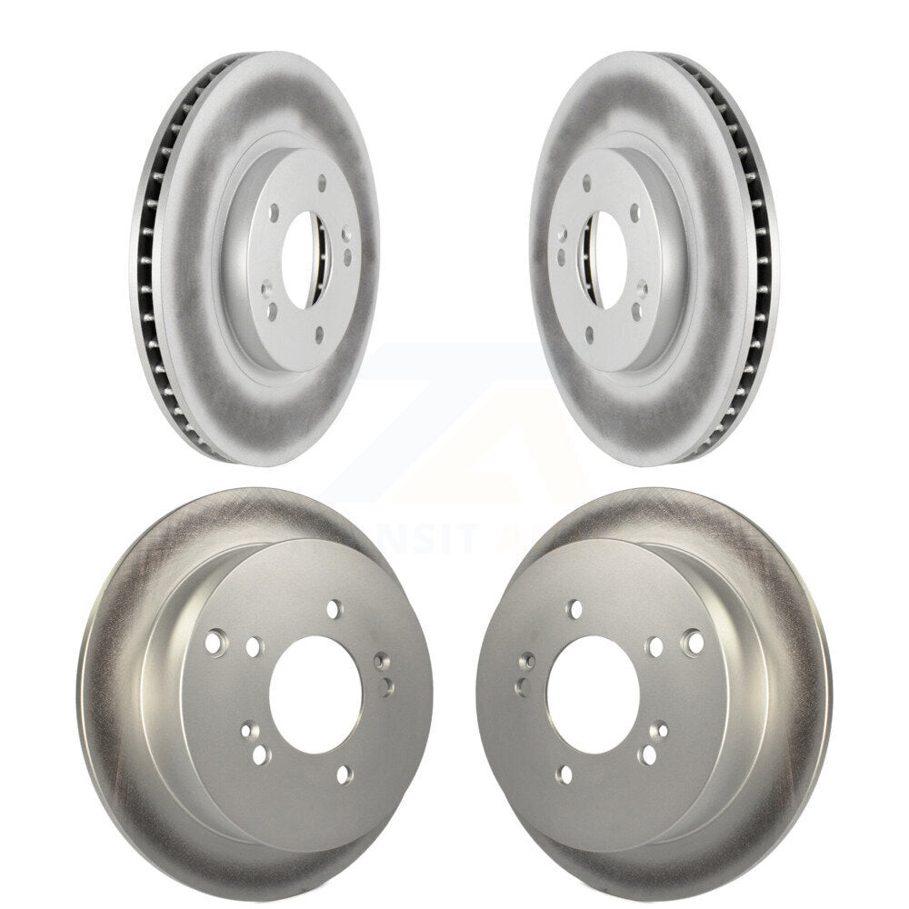 [Avant + Arrière] Kit de disque (revêtu) de frein pour 2001-2006 Hyundai Santa Fe avec 294mm Diameter Rotor KG-100927