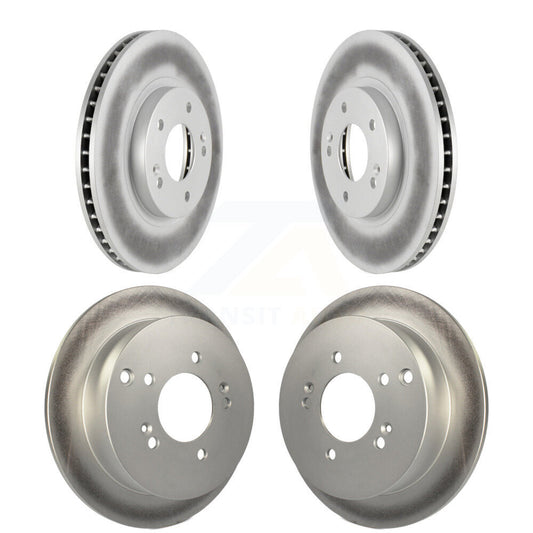 [Avant + Arrière] Kit de disque (revêtu) de frein pour 2001-2006 Hyundai Santa Fe avec 294mm Diameter Rotor KG-100927