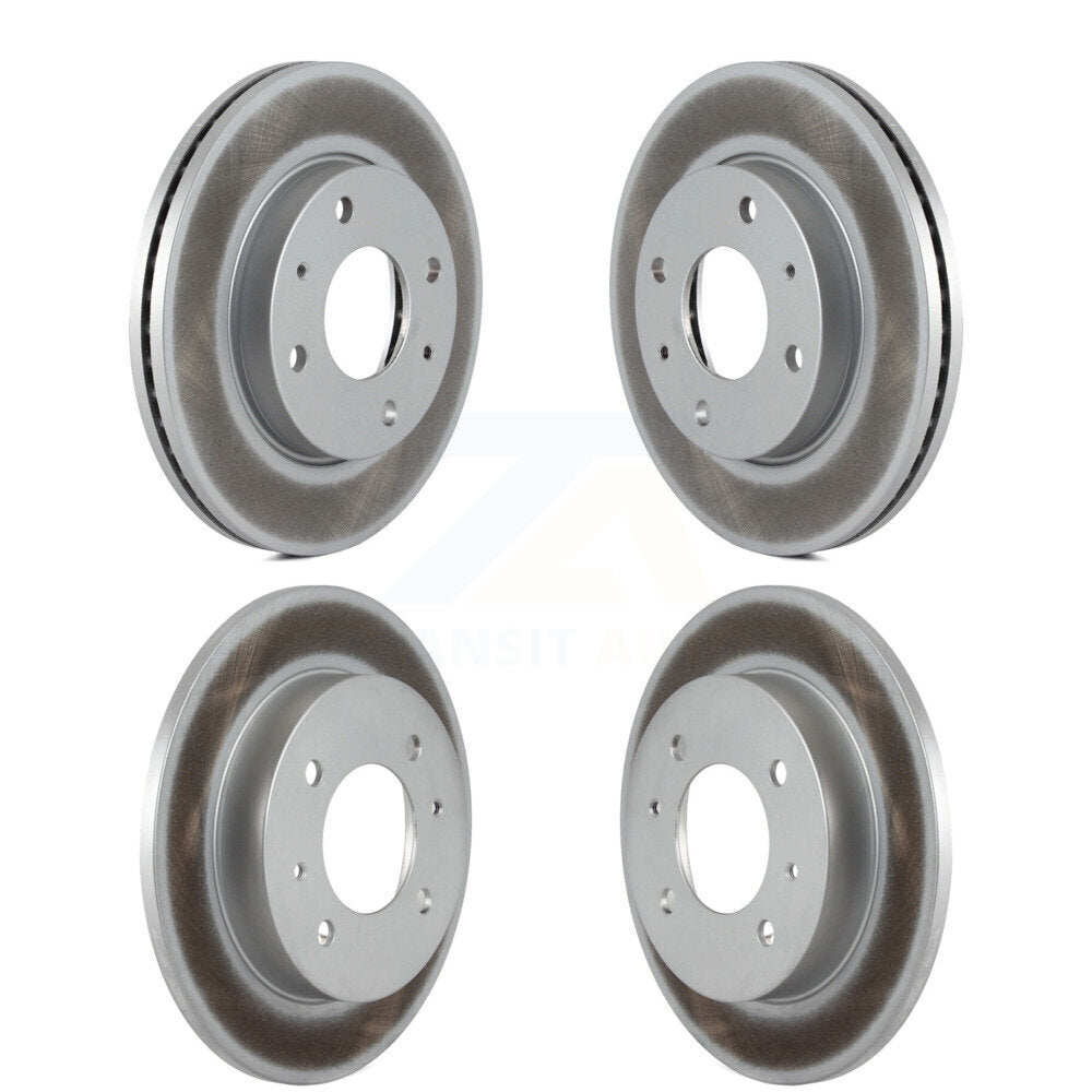 [Avant + Arrière] Kit de disque (revêtu) de frein pour Hyundai Elantra KG-100931
