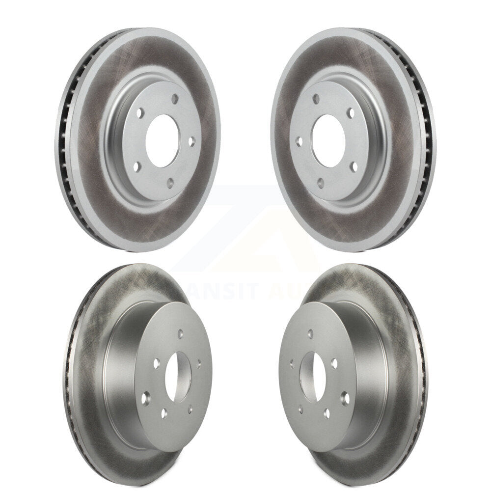 [Avant + Arrière] Kit de disque (revêtu) de frein pour Nissan Quest Pathfinder KG-100935