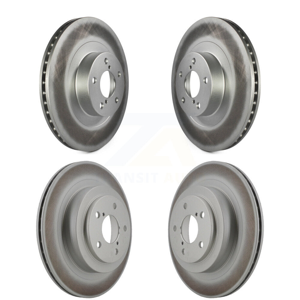 [Avant + Arrière] Kit de disque (revêtu) de frein pour 2006-2007 Subaru Impreza WRX TR Limited KG-100938