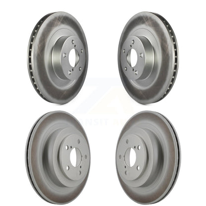 [Avant + Arrière] Kit de disque (revêtu) de frein pour 2006-2007 Subaru Impreza WRX TR Limited KG-100938