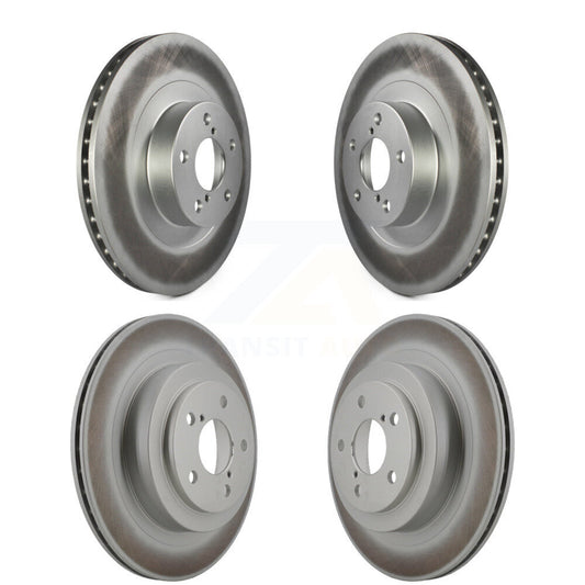 [Avant + Arrière] Kit de disque (revêtu) de frein pour 2006-2007 Subaru Impreza WRX TR Limited KG-100938