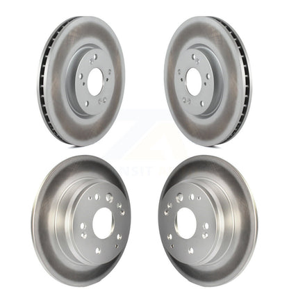 [Avant + Arrière] Kit de disque (revêtu) de frein pour 2004-2005 Acura TL Automatic transmission KG-100950