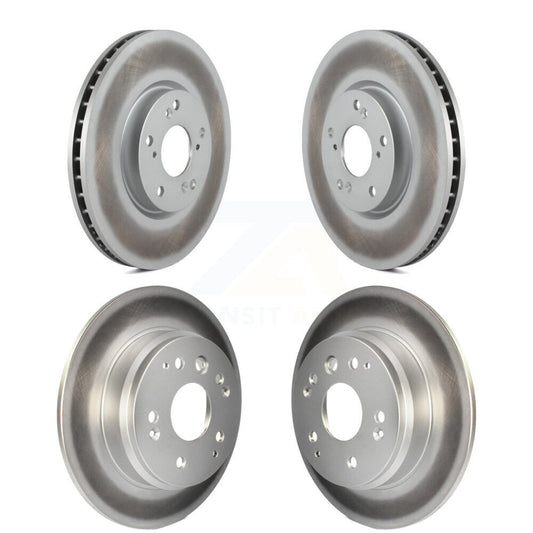 [Avant + Arrière] Kit de disque (revêtu) de frein pour 2004-2005 Acura TL Automatic transmission KG-100950