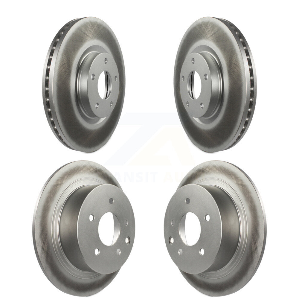 [Avant + Arrière] Kit de disque (revêtu) de frein pour Nissan Altima Maxima KG-100951