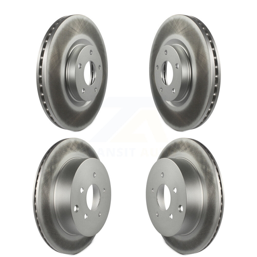 [Avant + Arrière] Kit de disque (revêtu) de frein pour Nissan Murano Infiniti FX35 FX45 INFINITI KG-100952