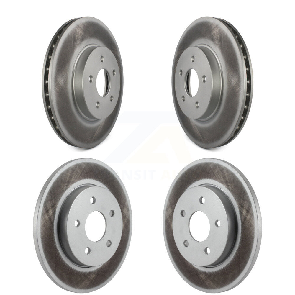 [Avant + Arrière] Kit de disque (revêtu) de frein pour 2002-2008 Jaguar X-Type KG-100953
