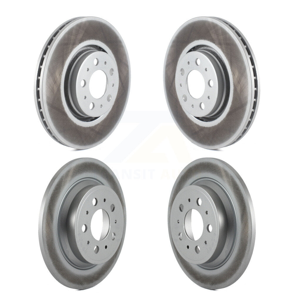 [Avant + Arrière] Kit de disque (revêtu) de frein pour 2008 Volvo S60 avec 316mm Diameter Rotor KG-100954