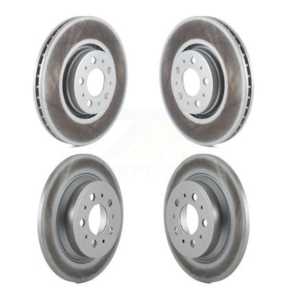 [Avant + Arrière] Kit de disque (revêtu) de frein pour 2008 Volvo S60 avec 316mm Diameter Rotor KG-100954
