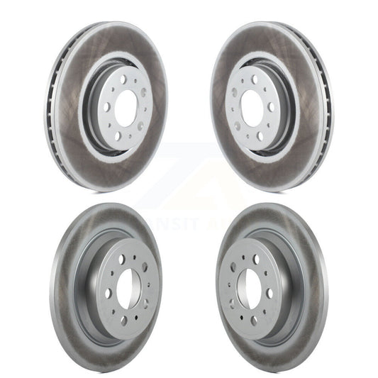 [Avant + Arrière] Kit de disque (revêtu) de frein pour 2008 Volvo S60 avec 316mm Diameter Rotor KG-100954