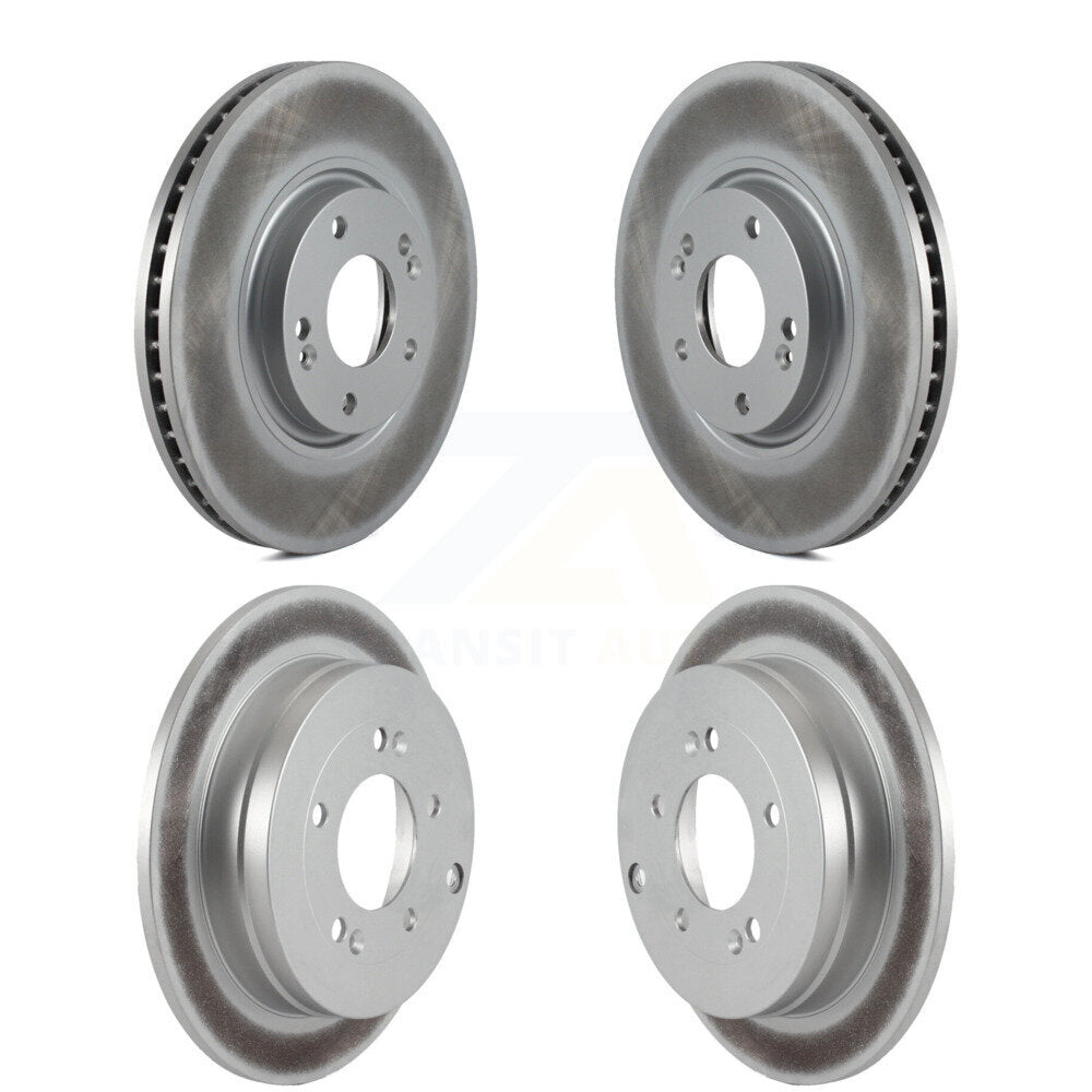 [Avant + Arrière] Kit de disque (revêtu) de frein pour Hyundai Azera Kia Amanti KG-100957
