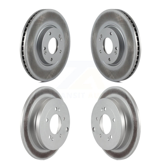 [Avant + Arrière] Kit de disque (revêtu) de frein pour Hyundai Azera Kia Amanti KG-100957