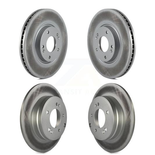 [Avant + Arrière] Kit de disque (revêtu) de frein pour Hyundai Azera KG-100958