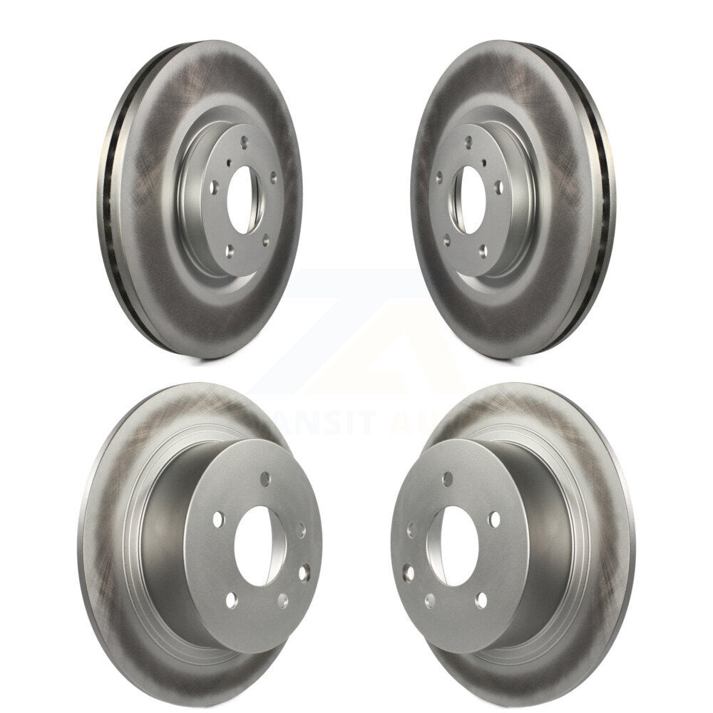[Avant + Arrière] Kit de disque (revêtu) de frein pour Nissan Altima Maxima KG-100966