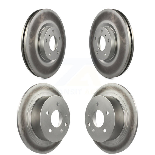 [Avant + Arrière] Kit de disque (revêtu) de frein pour Nissan Altima Maxima KG-100966