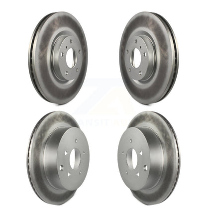 [Avant + Arrière] Kit de disque (revêtu) de frein pour Nissan Murano INFINITI M37 QX70 Q70 Q70L M56 M35h KG-100967