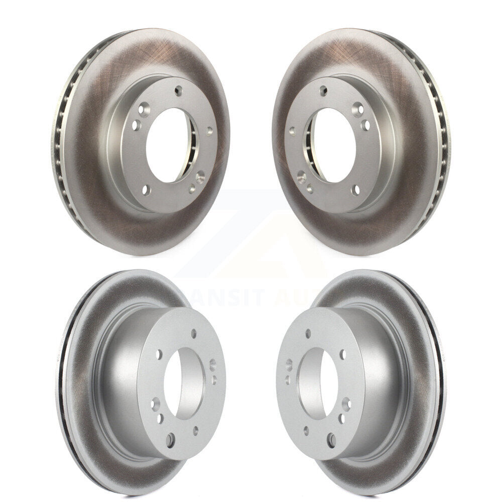 [Avant + Arrière] Kit de disque (revêtu) de frein pour 2003-2006 Kia Sorento KG-100973