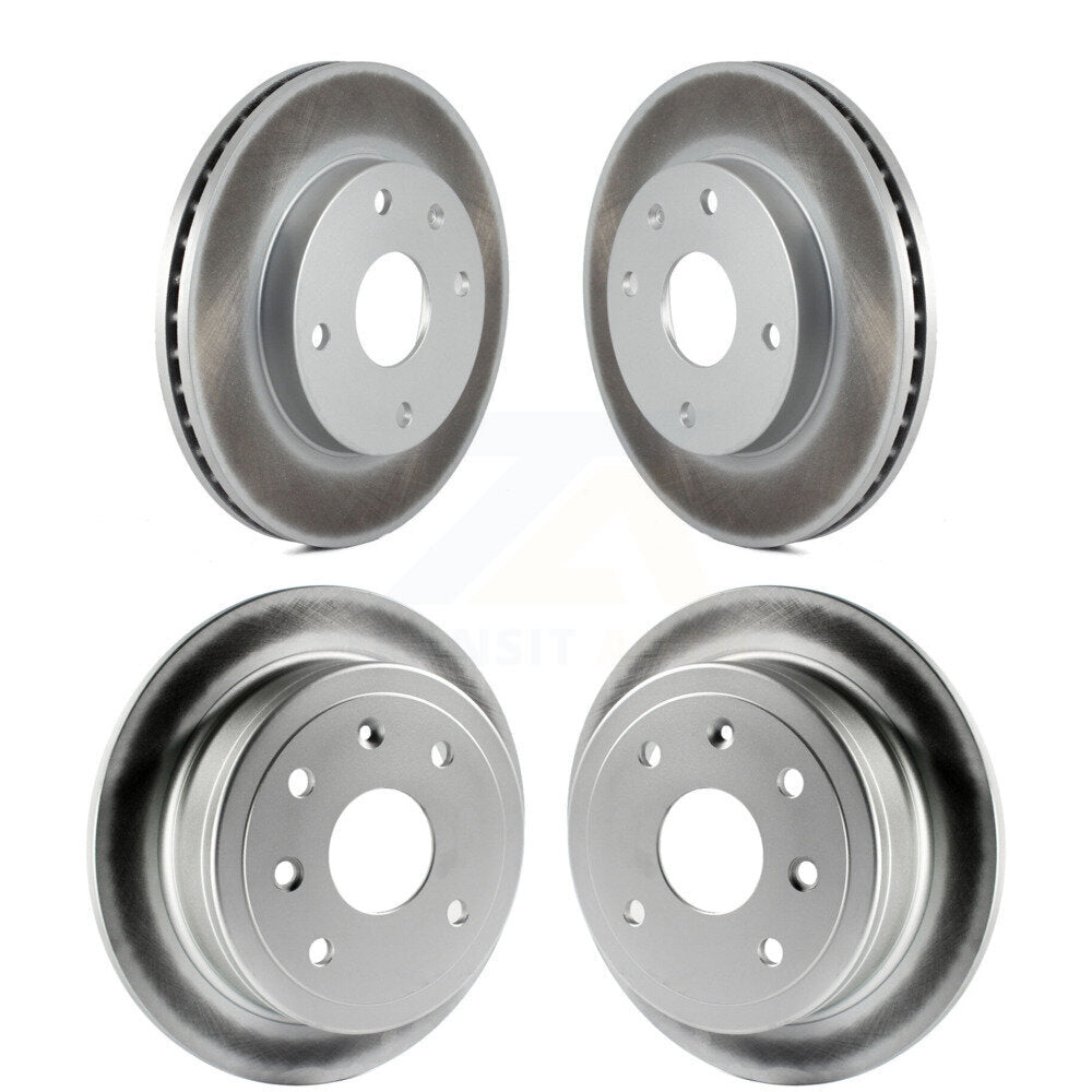 [Avant + Arrière] Kit de disque (revêtu) de frein pour Suzuki Forenza Reno Chevrolet Optra KG-100974
