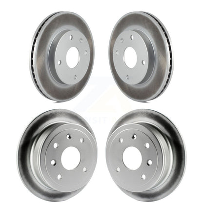 [Avant + Arrière] Kit de disque (revêtu) de frein pour Suzuki Forenza Reno Chevrolet Optra KG-100974