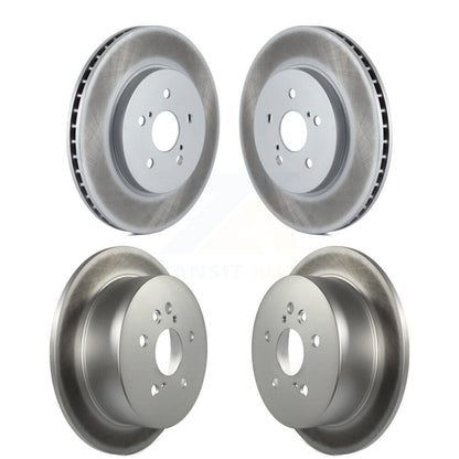 [Avant + Arrière] Kit de disque (revêtu) de frein pour Lexus Toyota Highlander RX350 RX330 RX400h KG-100976