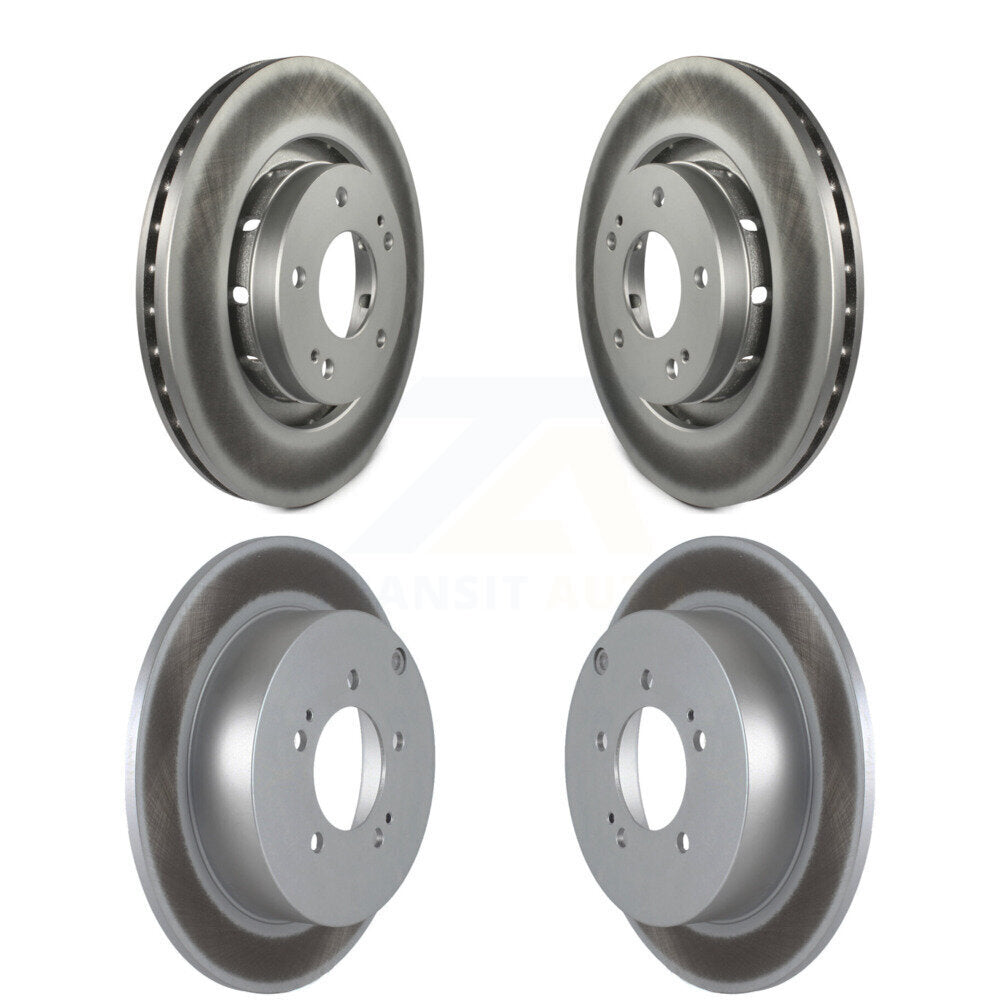 [Avant + Arrière] Kit de disque (revêtu) de frein pour 2009 Mitsubishi Lancer Ralliart To 03 09 KG-100980
