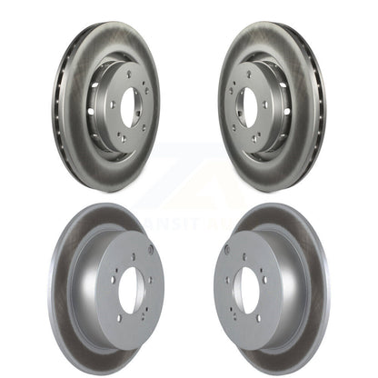 [Avant + Arrière] Kit de disque (revêtu) de frein pour 2009 Mitsubishi Lancer Ralliart To 03 09 KG-100980