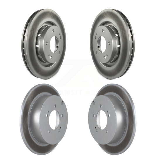 [Avant + Arrière] Kit de disque (revêtu) de frein pour 2009 Mitsubishi Lancer Ralliart To 03 09 KG-100980