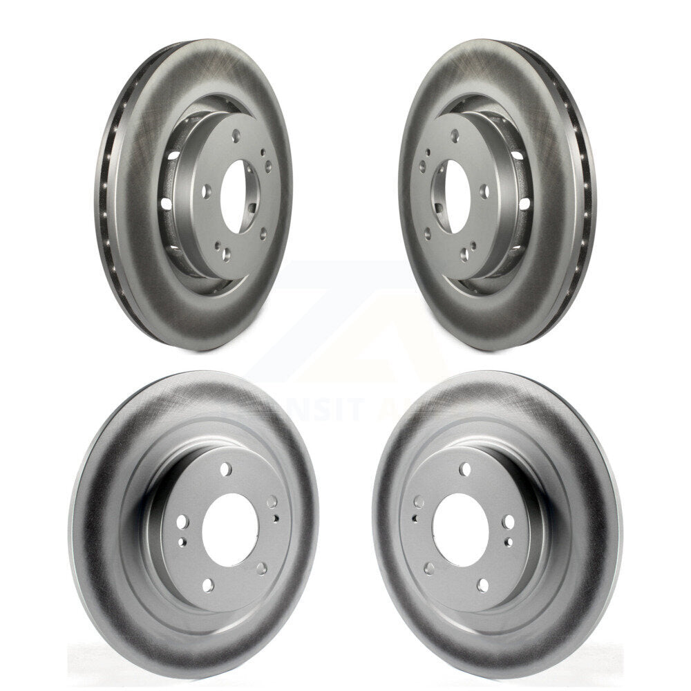 [Avant + Arrière] Kit de disque (revêtu) de frein pour 2018-2022 Mitsubishi Outlander PHEV KG-100981