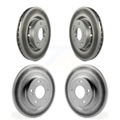 [Avant + Arrière] Kit de disque (revêtu) de frein pour 2018-2022 Mitsubishi Outlander PHEV KG-100981
