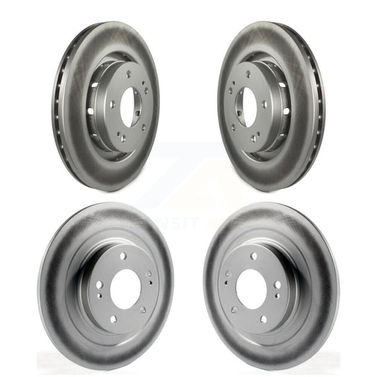 [Avant + Arrière] Kit de disque (revêtu) de frein pour 2018-2022 Mitsubishi Outlander PHEV KG-100981