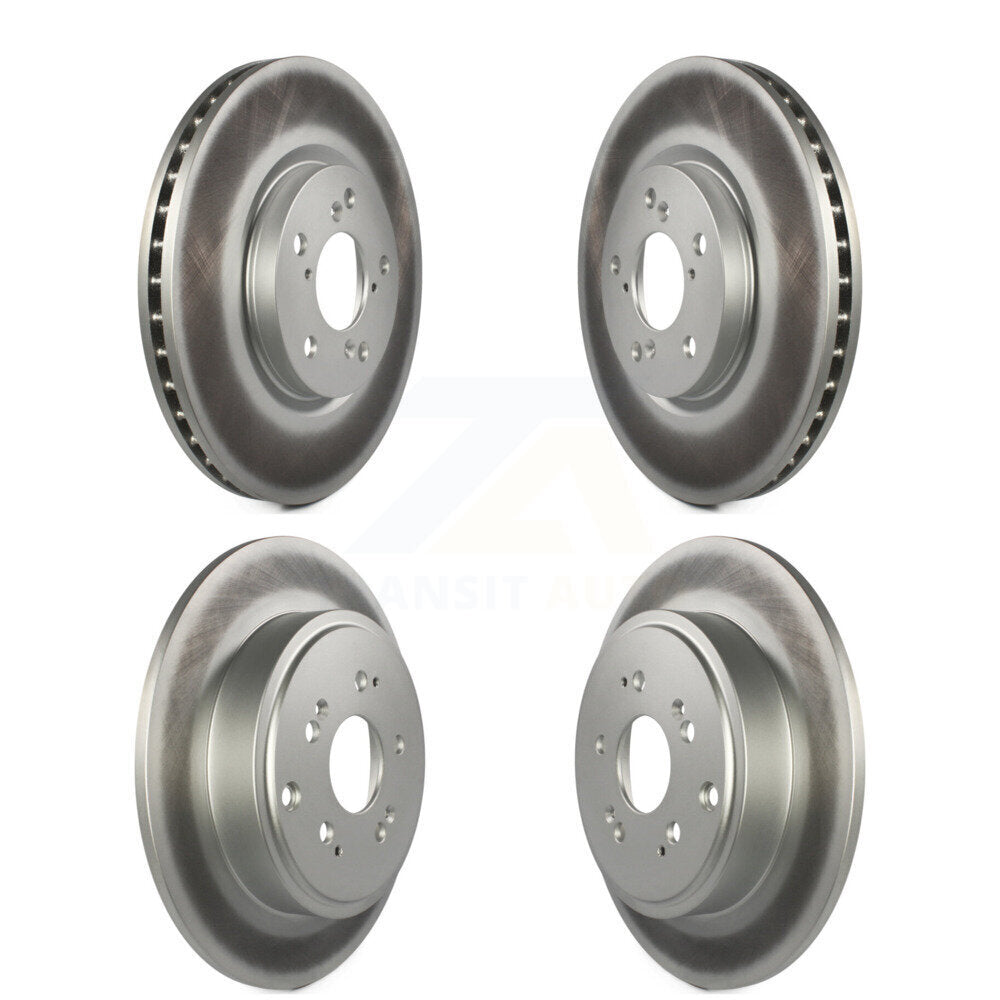 [Avant + Arrière] Kit de disque (revêtu) de frein pour 2006-2014 Honda Ridgeline KG-100982