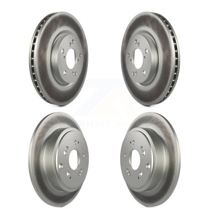 [Avant + Arrière] Kit de disque (revêtu) de frein pour 2006-2014 Honda Ridgeline KG-100982