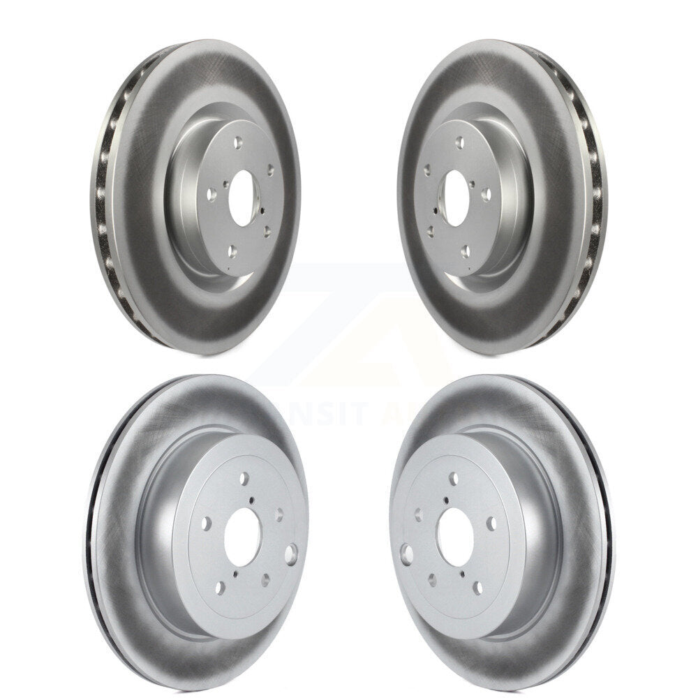 [Avant + Arrière] Kit de disque (revêtu) de frein pour Subaru Impreza WRX STI KG-100983