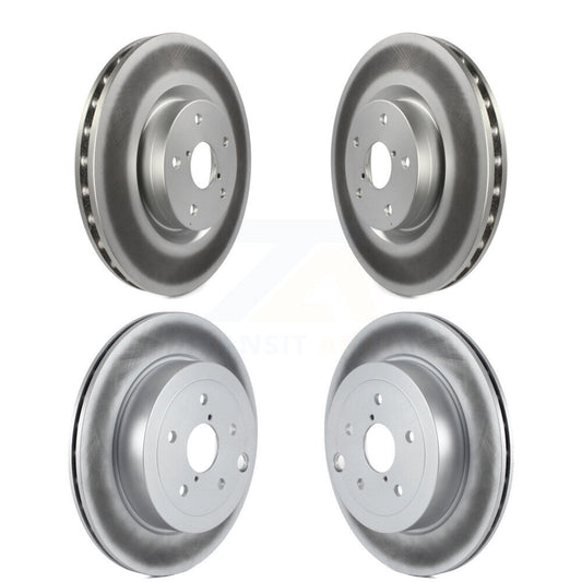 [Avant + Arrière] Kit de disque (revêtu) de frein pour Subaru Impreza WRX STI KG-100983