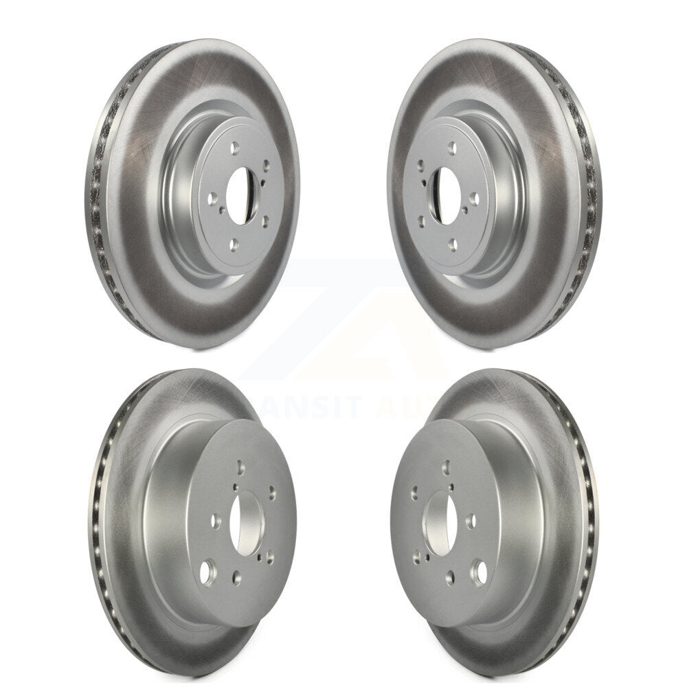 [Avant + Arrière] Kit de disque (revêtu) de frein pour 2014-2018 Subaru Forester 2.0L KG-100986