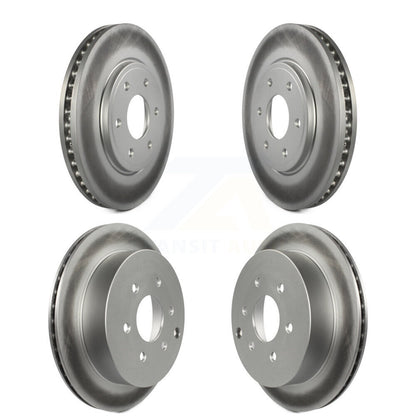[Avant + Arrière] Kit de disque (revêtu) de frein pour Nissan Frontier Suzuki Equator 2.5L KG-100987