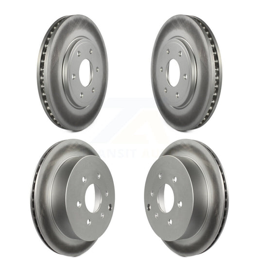 [Avant + Arrière] Kit de disque (revêtu) de frein pour Nissan Frontier Suzuki Equator 2.5L KG-100987