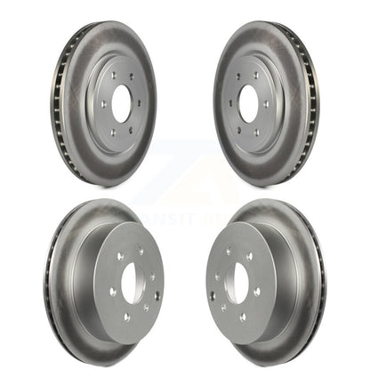 [Avant + Arrière] Kit de disque (revêtu) de frein pour Nissan Frontier Xterra Suzuki Equator KG-100988