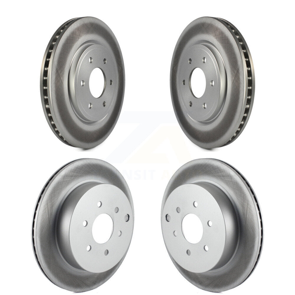 [Avant + Arrière] Kit de disque (revêtu) de frein pour Nissan Pathfinder KG-100989
