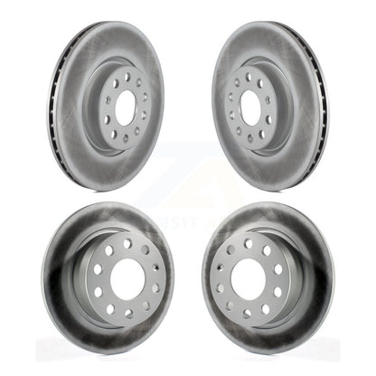 [Avant + Arrière] Kit de disque (revêtu) de frein pour Volkswagen Jetta Beetle KG-100998