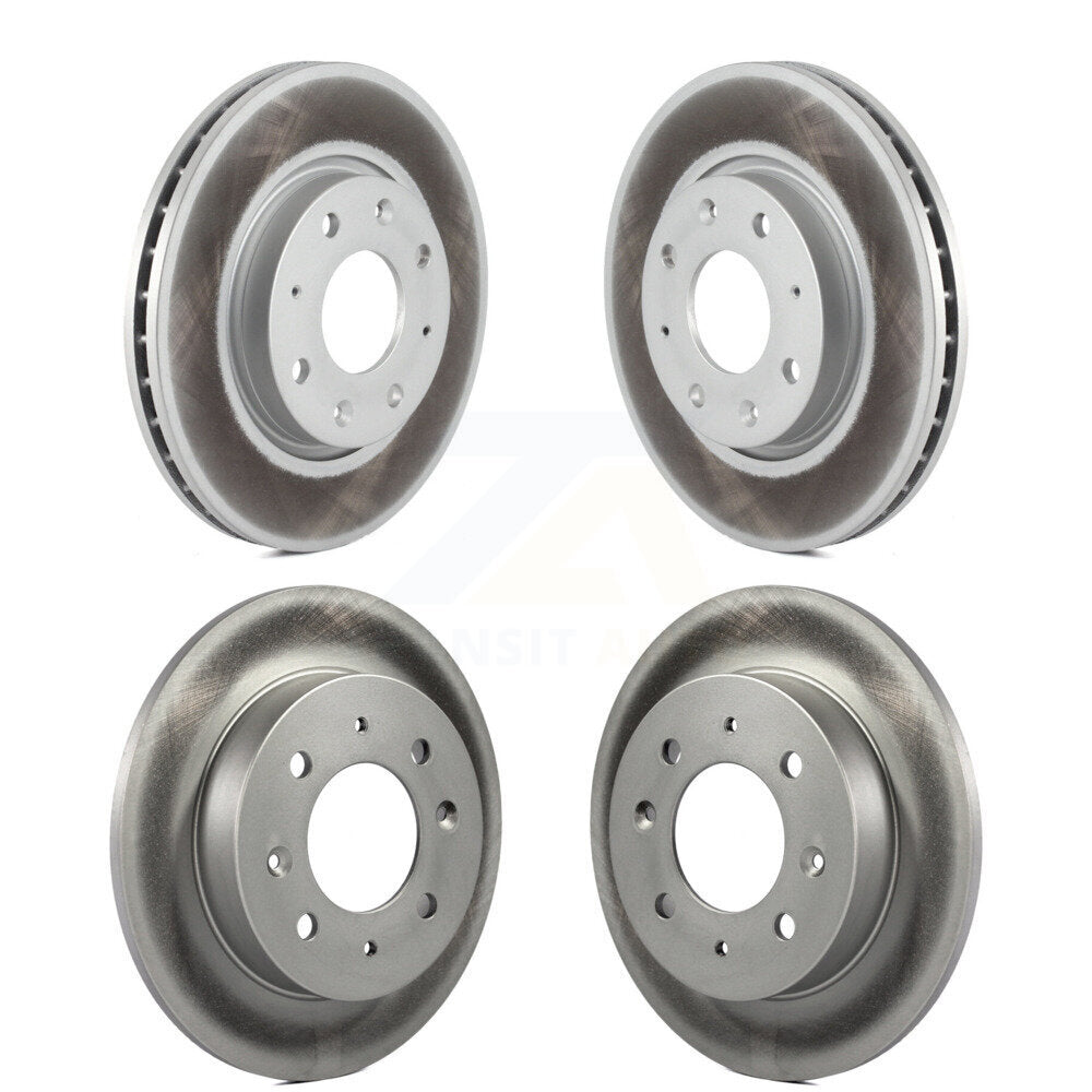 [Avant + Arrière] Kit de disque (revêtu) de frein pour Kia Spectra Spectra5 KG-101000